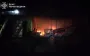 Ruscists attack Chernihiv region with drones: infrastructure facility and enterprise hangar catch fire. PHOTOS