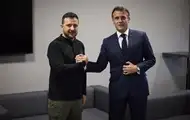 Макрон и Зеленский посетили штаб-квартиру "многонациональных сил"