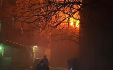 Massive attack on Dnipropetrovsk region: two injured, extensive damage. PHOTOS