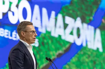 "Got to the whip." Stubb said about the sharp change in Trump's position on Putin