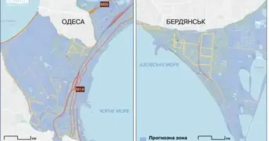 На півдні України через глобальне потепління загрожує затоплення понад 1,1 млн гектарів території