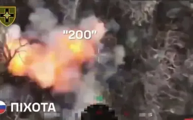 Artillery of 28th SMB obliterated 20 occupiers in tree line. VIDEO