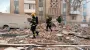 Russian missile flattens high-rise residential building in Ternopil