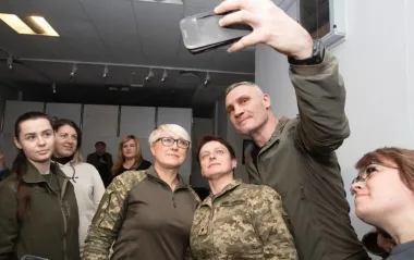 Кличко рассказал о поддержке Киева для женщин-военных