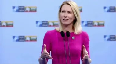 Каллас розповіла, що ЄС має чіткий план з 2 пунктів щодо миру в Україні