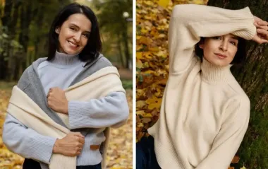 Тепло и модно: Валентина Хамайко показала идеальные свитеры для зимы