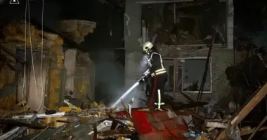 Ночная атака на Одессу: повреждены дома и СТО, пятеро пострадавших