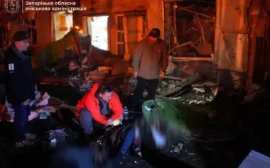 Russia attacked Zaporizhzhia: 5 people killed. VIDEO+PHOTOS