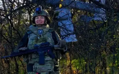 Ukrainian defender, combat medic and volunteer Maryna (Laherta) Vorontsova killed at front. PHOTO