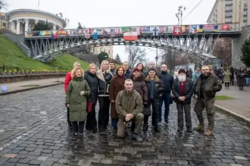Кличко, Палатний та команда «УДАР» вшанували Героїв Небесної Сотні в День Гідності та Свободи