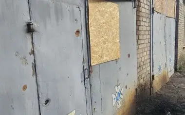 Occupiers strike State Emergency Service unit in Orikhiv. PHOTOS