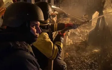 Росіяни атакували Одеську область: виникли пожежі на енергооб'єктах