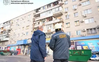 Two people were killed and eight were wounded as result of Russian strikes on Zaporizhzhia and region. PHOTOS