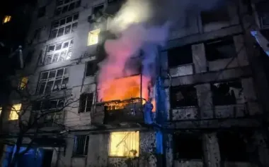 Night in Dnipropetrovsk region: four districts under attack. Fourteen people wounded in Dnipro, including child. PHOTOS