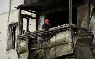 Damaged but resilient: Dnipro after Russian drone attack. PHOTOS