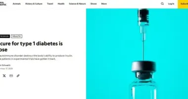 Прорив у лікуванні діабету 1-го типу вперше за 100 років: нова терапія допомагає організму виробляти власний інсулін
