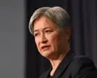 Penny Wong says Ukraine’s territorial integrity must be upheld amid global backlash to Trump plan