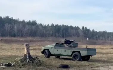 Ukrainian Armor successfully tests Protector UGV