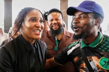 Daughter of ex-South African leader Zuma is accused of luring men to fight in Russia-Ukraine war