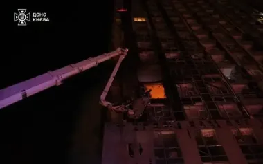 Massive Russian attack on Kyiv: two killed, seven injured (updated). VIDEO+PHOTOS