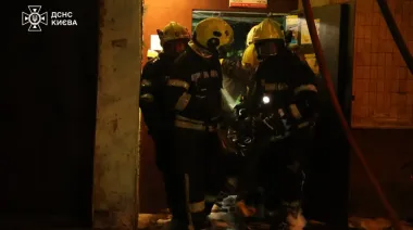 Two killed in Russian attack on Kyiv, people may be trapped under rubble, traffic halted