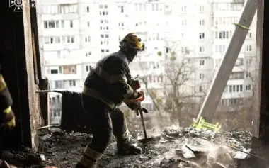 Russian attack on Kyiv: rescue operations ongoing at two sites, person may be trapped under rubble – Klymenko. PHOTOS