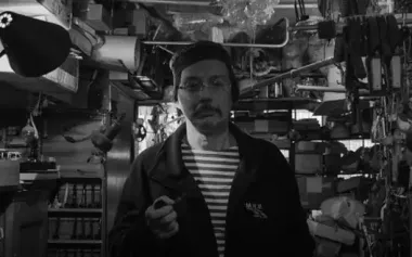 Set designer and prop maker Vadym Tupchii killed in Kyiv in Russian Shahed attack. PHOTO