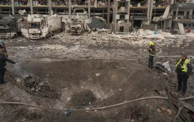 В результате ракетного удара разрушен логистический центр NOVUS: погибли четыре человека