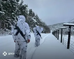 Полуметры сугробы: появились кадры заснеженного приграничья Львовщины