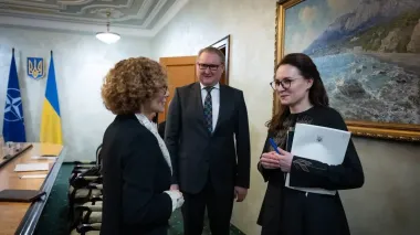 Svyrydenko discusses PURL results, energy security with NATO Deputy Secretary General