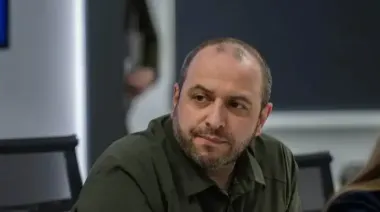 Ukraine's National Security and Defence Council secretary gives testimony in Mindich case