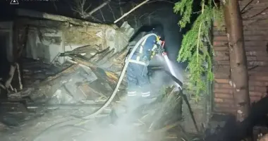 На Харківщині через атаку БпЛА загорівся будинок: є постраждалі