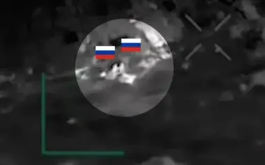 Occupiers and enemy equipment explode on remotely planted mines near Pokrovsk. VIDEO