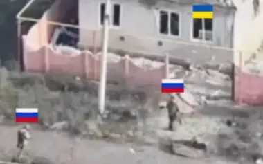 Ukrainian paratrooper eliminates two occupiers with small arms fire in Pokrovsk. VIDEO