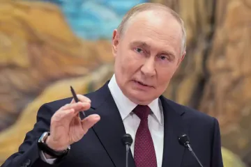 Putin says Ukraine must surrender territory for peace in sign Moscow won’t budge on key demands