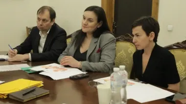 Berezhna discusses with reps of ARTE France launch of Ukrainian-language version of platform