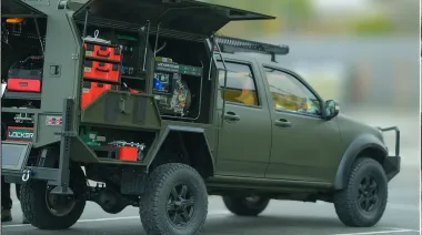 Running repairs: Ukrainian forces turn to mobile workshops to tackle equipment shortages and a weapons "zoo"