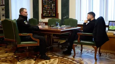 Zelenskyy holding meeting with Budanov