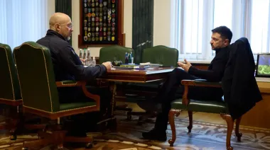 Ukraine must update defence plan, says Zelenskyy after meeting defence minister and spy chief