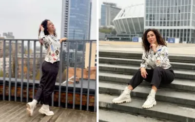 Як виглядають наймодніші черевики на зиму 2025: приклад від Наді Матвєєвої