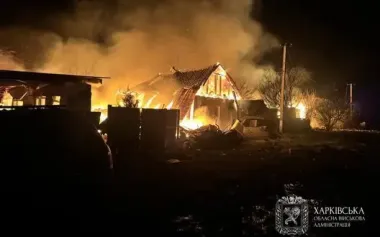 Nine settlements in Kharkiv region under attack by Russian Federation: four injured, damage reported. PHOTO