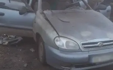 Enemy attacked civilian vehicle with drone in Sumy region: one dead and one injured