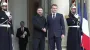 Zelenskyy and Macron begin talks at Élysée Palace