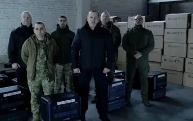 28 бригада отримала велику партію зарядних станцій від "Української команди", - Палатний