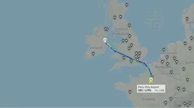 Літак Зеленського приземлився в Ірландії