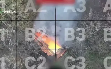 "Strix" aerial reconnaissance units destroyed launch site of Russian drones. VIDEO