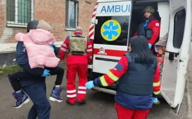 Two people, including a 10-year-old girl, injured in Russian attack on Nikopol. PHOTOS