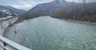 На Закарпатті прикордонники затримали 29-річного чоловіка, який намагався переплисти Тису і потрапити до Румунії