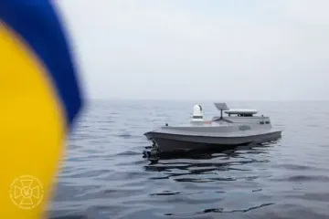 Румыния уничтожила украинский дрон Sea Baby в Черном море