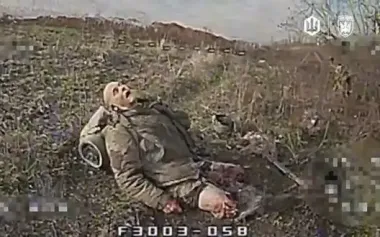 Played dead and lost his limbs: Madyar’s Birds drone eliminates ruscist. VIDEO